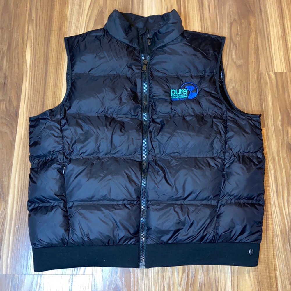 Greyson Women’s Vest Large Black Puffer Vest MSRP $298